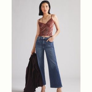 Hudson Rosie Wide Leg Jeans